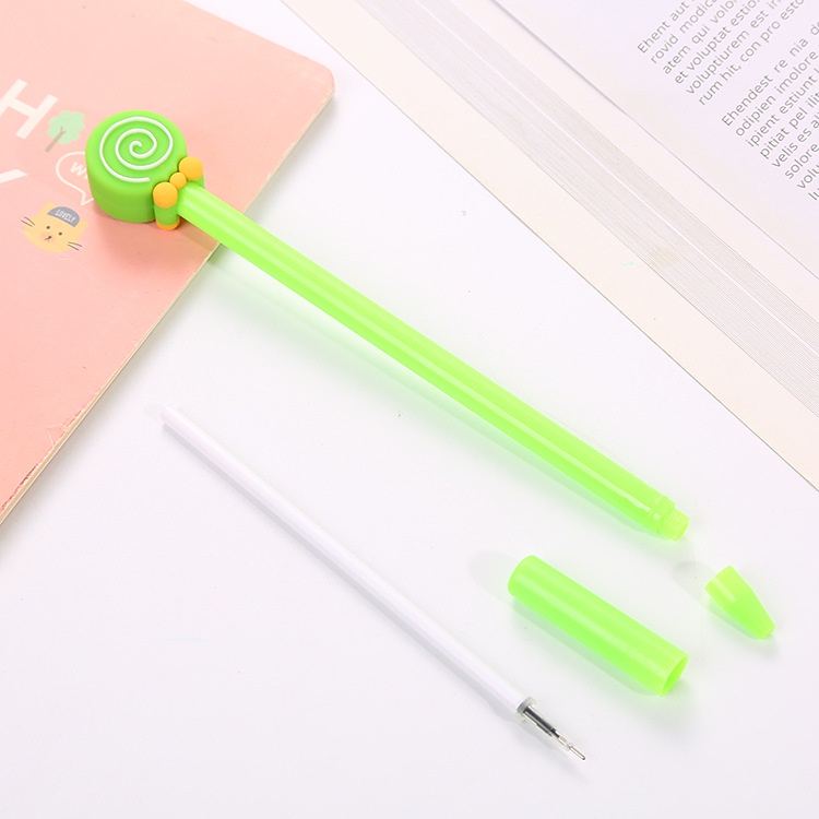 Bút gel hình kẹo mút nhiều màu sắc xinh xắn