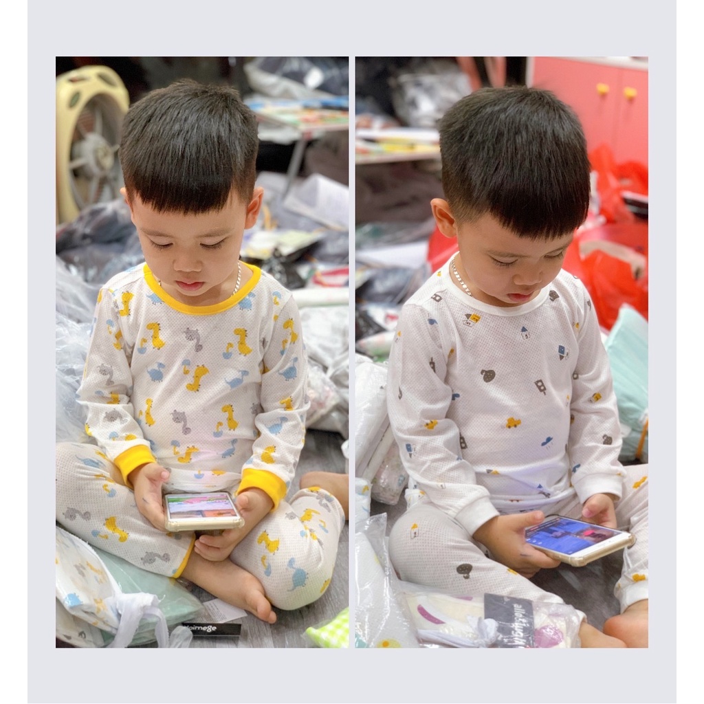 Bộ Agabang xuất Hàn cotton organic siêu xinh cho bé