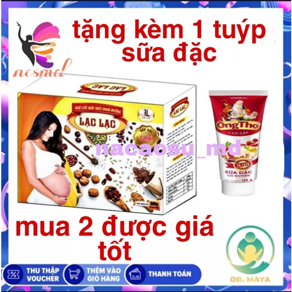 SỈ LẺ NGŨ CỐC LỢI SỮA LẠC LẠC ,NGŨ CỐC BÀ BẦU LẠC LẠC { HÀNG DATE MỚI }