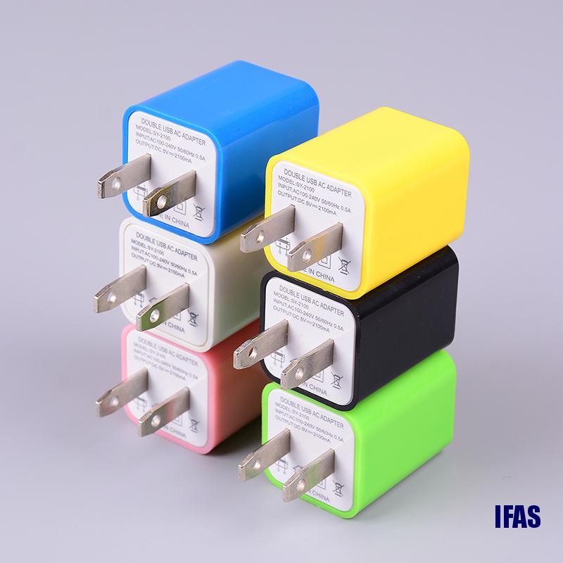 Củ sạc 2 cổng usb cho điện thoại thông minh
