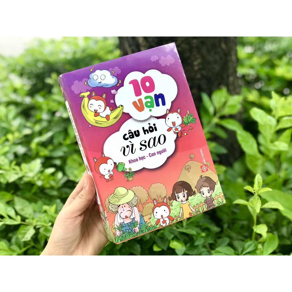 SÁCH - Combo 10 vạn câu hỏi vì sao - Khoa học - Con người 5T (Có bìa áo)
