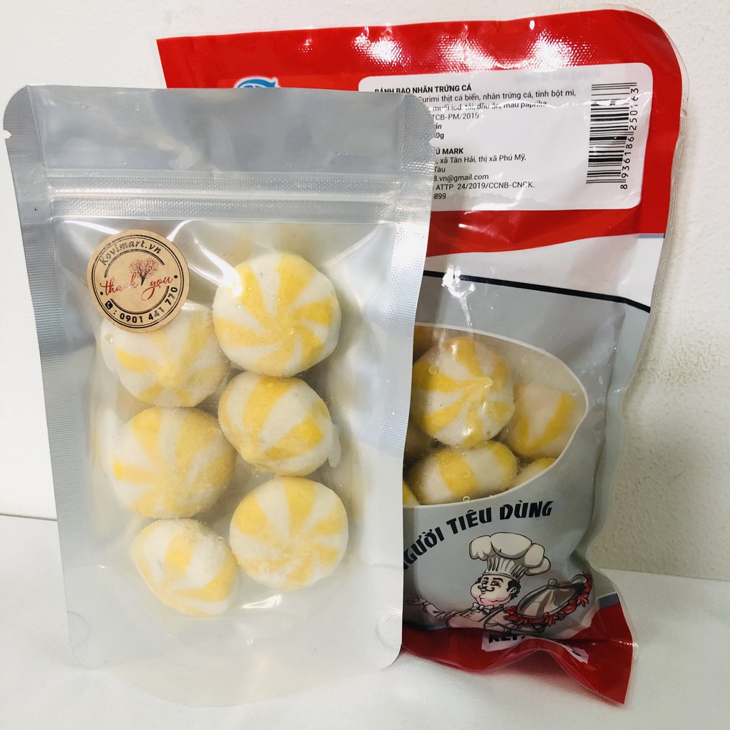 BÁNH BAO TRỨNG NHÍM BIỂN 500G