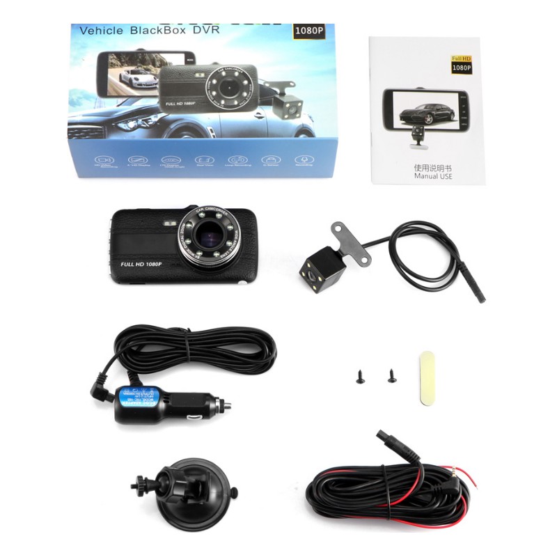 Máy Quay Hành Trình Ban Đêm 8 Led 3.6 "4.0" Hd1080p | BigBuy360 - bigbuy360.vn