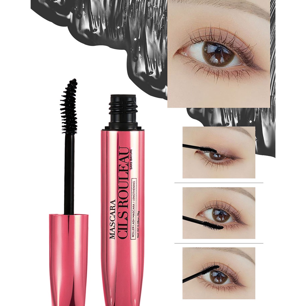 Mascara không lem chống nhòe Smudge free Miniso 37.6g (Màu đen) - Hàng chính hãng