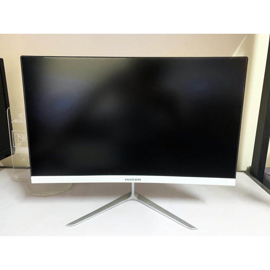 Màn Hình Máy Tính 24inch 75Hz Cong Full Viền New Siêu rẻ HUGON Q24 | BigBuy360 - bigbuy360.vn