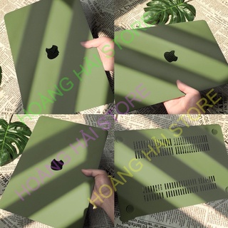 Ốp Macbook, case macbook đủ dòng màu xanh rêu