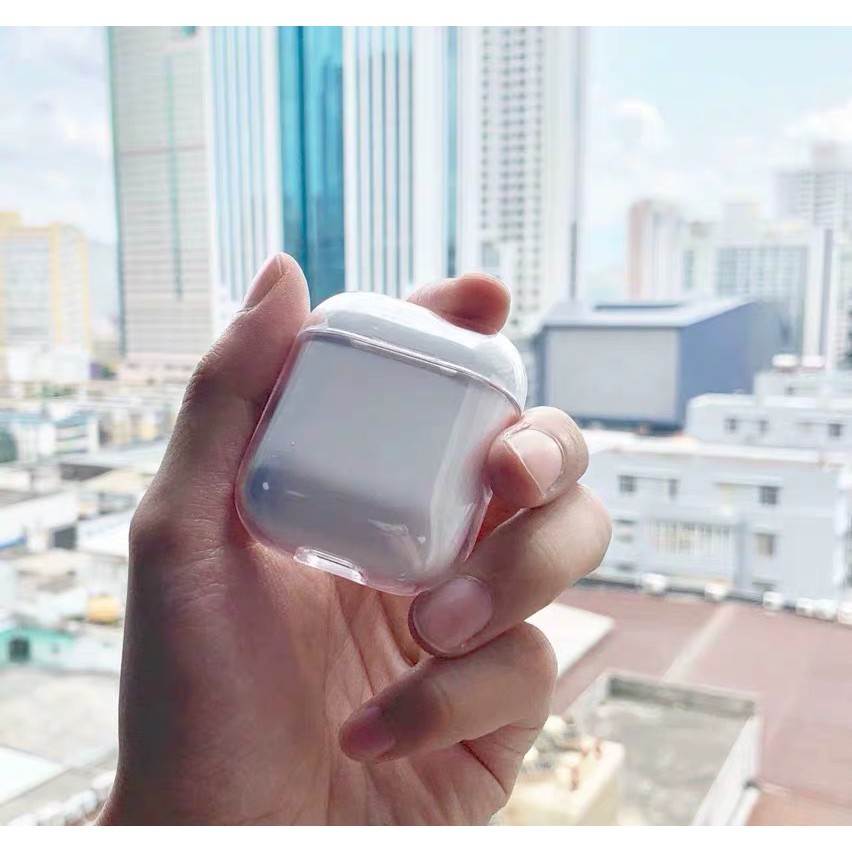 Ốp AirPod 1/AirPod 2/ Airpod Pro Nhựa Cứng Trong Suốt - Case Airpod  Giá Rẻ Molangshop