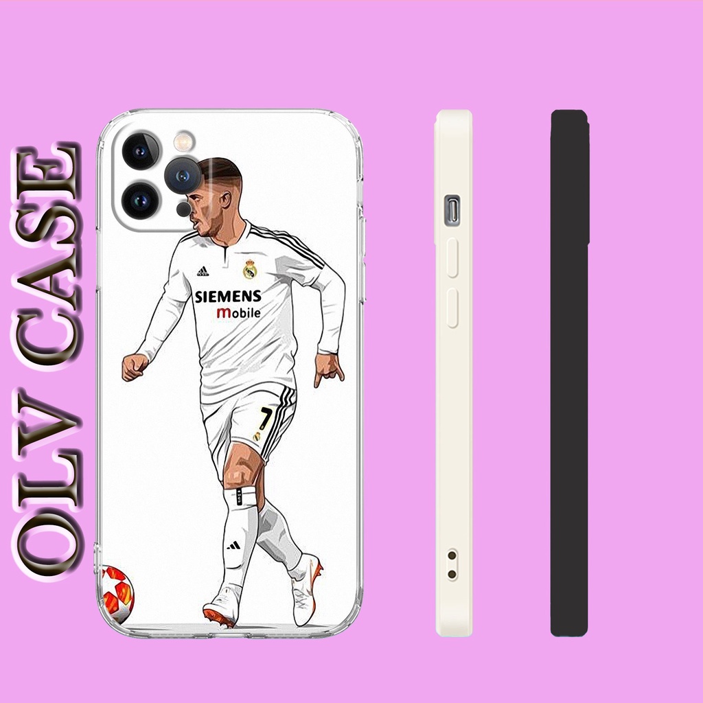 Ốp lưng eden hazard mặc áo real madrid pro 13 11 12 promax 7 8 plus xs X Xr ART20225280