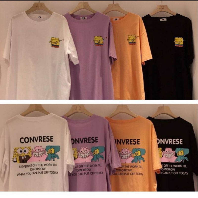 Áo Thun tay lỡ Unisex Convrese