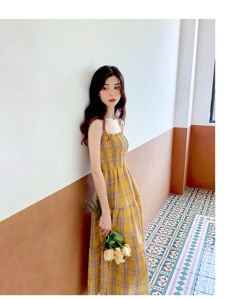 Váy dài hai dây chiffon mùa hè 2021 | BigBuy360 - bigbuy360.vn