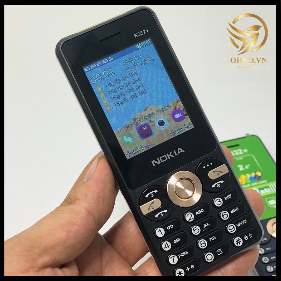 Điện Thoại Phổ Thông Đập Đá Nokia 4 Sim 4 Sóng Điện Thoại Bàn Phím To Cho Người Già - OHNO Việt Nam