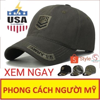 Mũ Lưỡi Trai Lính Mỹ US.ARMY Nón US.NAVAL, Hàng Nhập SOE Style US03,Dùng đi làm-Học-Du lịch