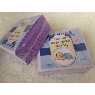 Combo 5,10 bịch tấm lót em bé, lót phân su cho bé ( sỉ)