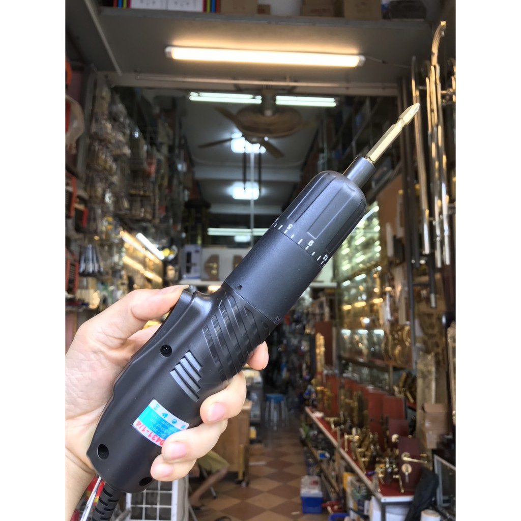[Chính hãng] Máy vặn vít dùng điện1/4” C-mart C0431 đen
