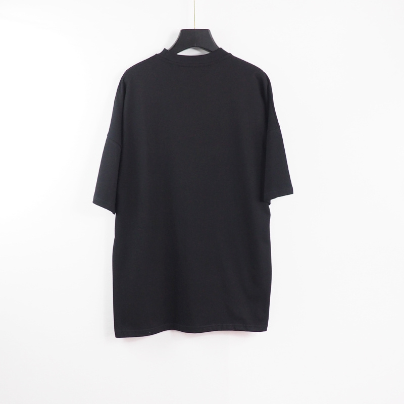 Áo Thun Tay Ngắn Dáng Rộng Chất Liệu Cotton In Hình Palm Angels Thời Trang Cho Nam Nữ # 2067