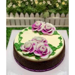 Khuôn Silicone Hoa Hồng Bầu 5.5cm