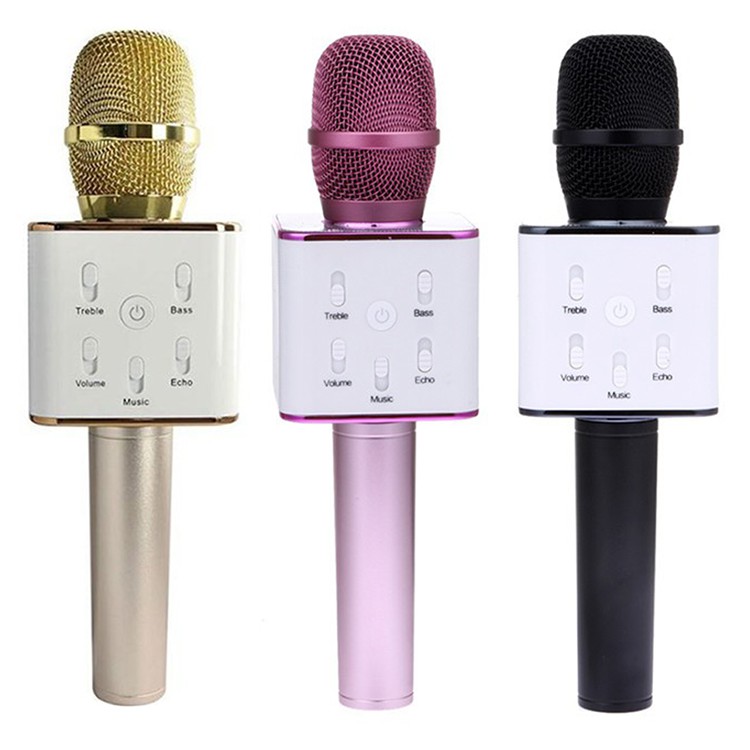 Micro Karaoke Bluetooth Q7 Chính Hãng