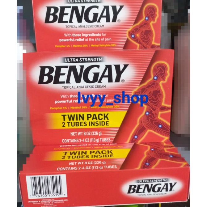 Kem Xoa Bóp Giảm Đau BenGay 113g Của Mỹ