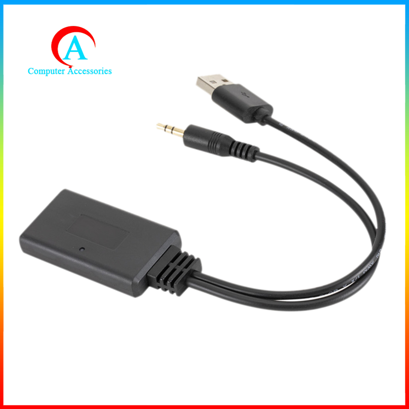 Usb Thu Tín Hiệu Bluetooth Mini + Giắc Cắm 3.5mm Cho Xe Hơi Mới | BigBuy360 - bigbuy360.vn