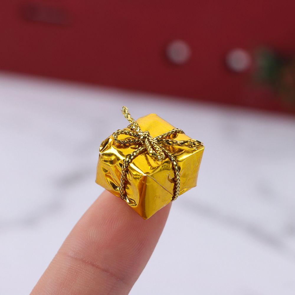 BEBETTERM Set 12 / 15 Hộp Quà Mini 3D Màu Sắc Ngọt Ngào Trang Trí Nhà Búp Bê