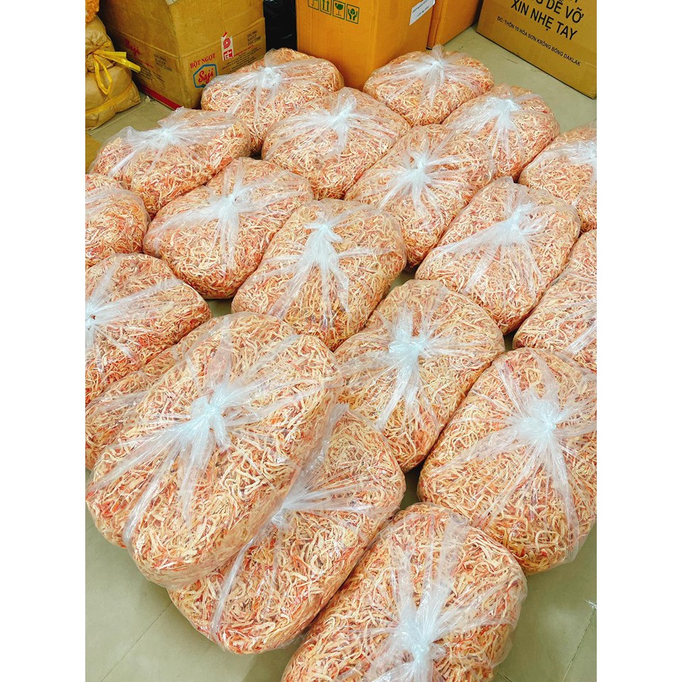 Khô Mực Xé Sợi Hấp Nước Dừa Lon 300Gram | BigBuy360 - bigbuy360.vn