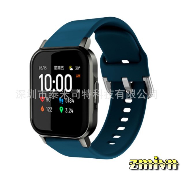 Dây đeo silicon SIKAI cho XiaoMi Haylou LS02,/Amazfit Gts 2 / Ticwatch Ls02 / Comi P8 / Gtr 42mm...