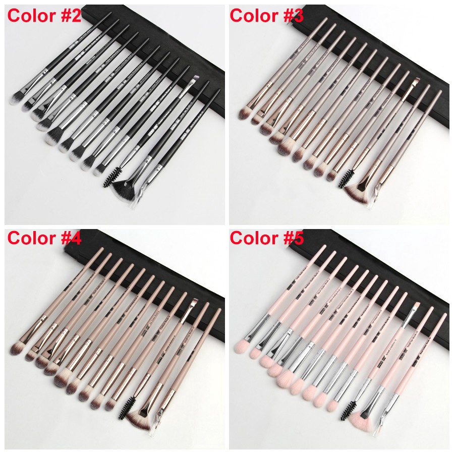 Set 12 cọ trang điểm đa năng chuyên nghiệp chất lượng cao