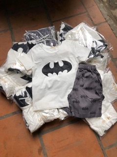 Set quần áo hình BatMan [ ẢNH THẬT ]