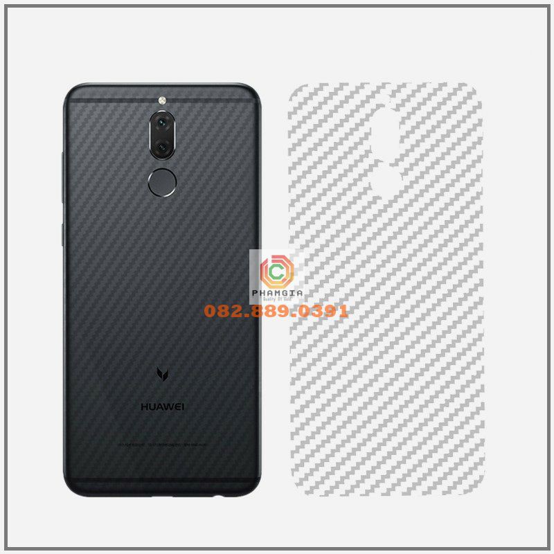 Miếng dán mặt lưng skin carbon Huawei Nova 2i/3/3e/3i