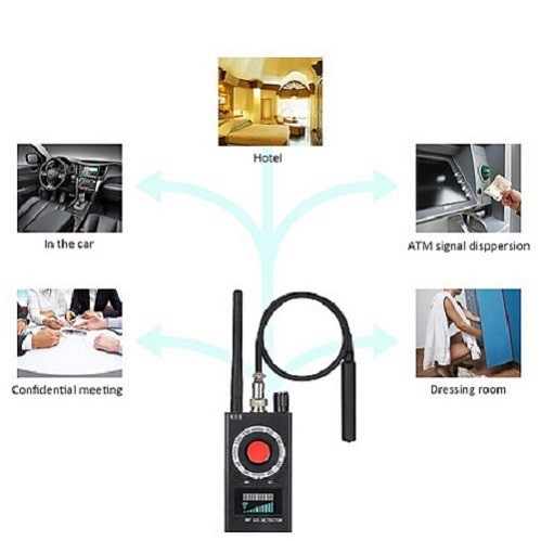 Thiết bị định vị phát hiện nghe lén, camera nghe lén,... chất lượng cao K18