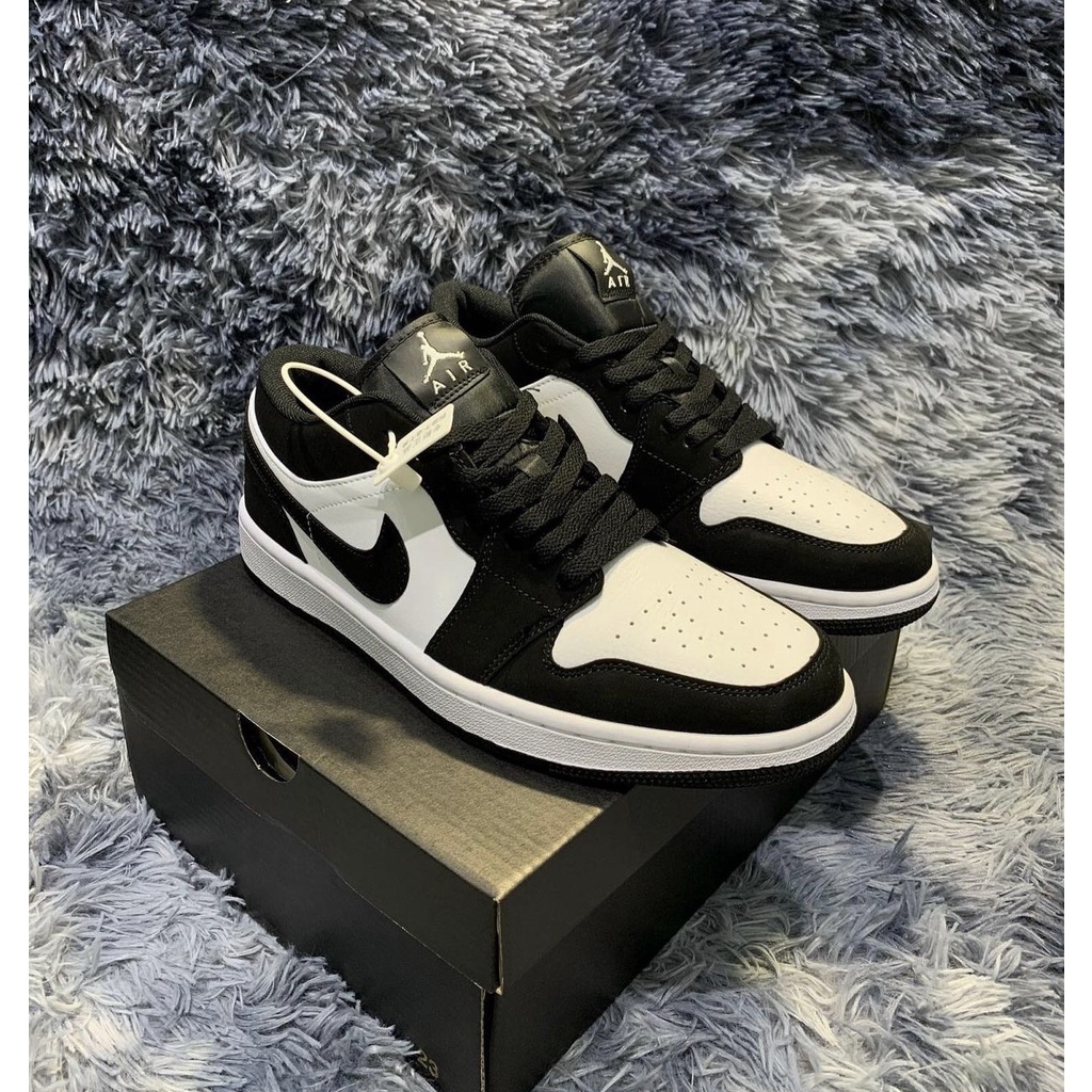 Giày JORDAN 1 Panda màu đen trắng cổ thấp,kiểu dáng JD1 Low hot trend,chạy bộ,tập gym,đi học | BigBuy360 - bigbuy360.vn