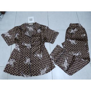 Pizama lụa satin quảng châu