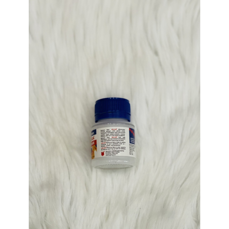 Dầu cù là LỬA dành cho thể thao hoặc nhức mỏi cơ - GELIGA MUSCULAR BALM  INDONESIA