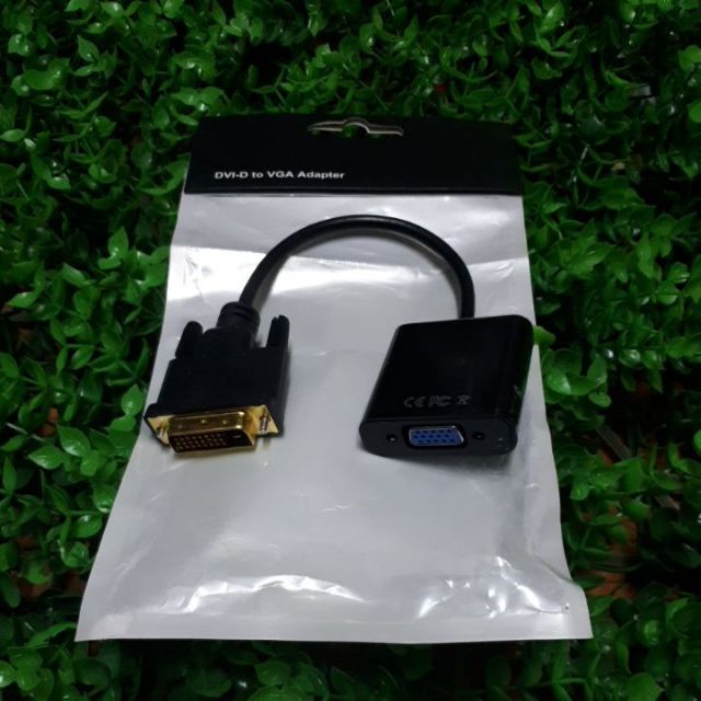 Dây chuyển dvi 24+1 sang vga có chipset