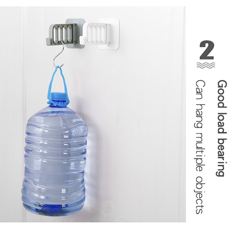 Móc treo đồ dán sau cửa gấp gọn được độc lạ tiện lợi cho gia đình