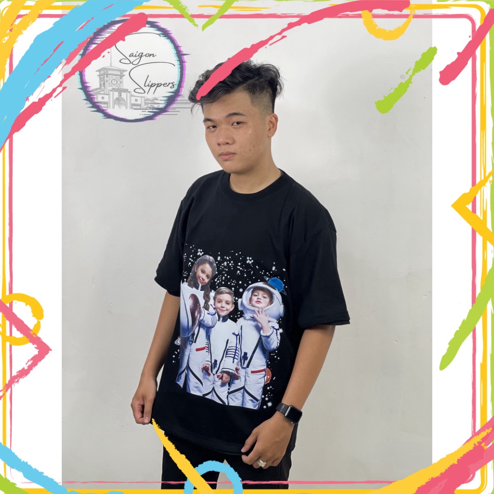 [HOT 2022] ÁO THUN UNISEX ADLV, ÁO THUN ADLV 3 em bé phi hành gia BIG SIZE Hot 2022 | BigBuy360 - bigbuy360.vn