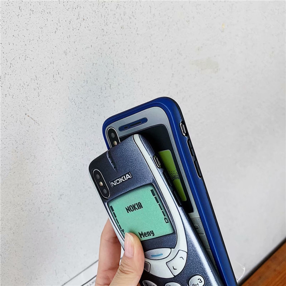 Ốp lưng hình điện thoại Nokia cổ điển cho điện thoại IPhone 6 6sPlus 7 7 Plus X XR Xs Max | BigBuy360 - bigbuy360.vn