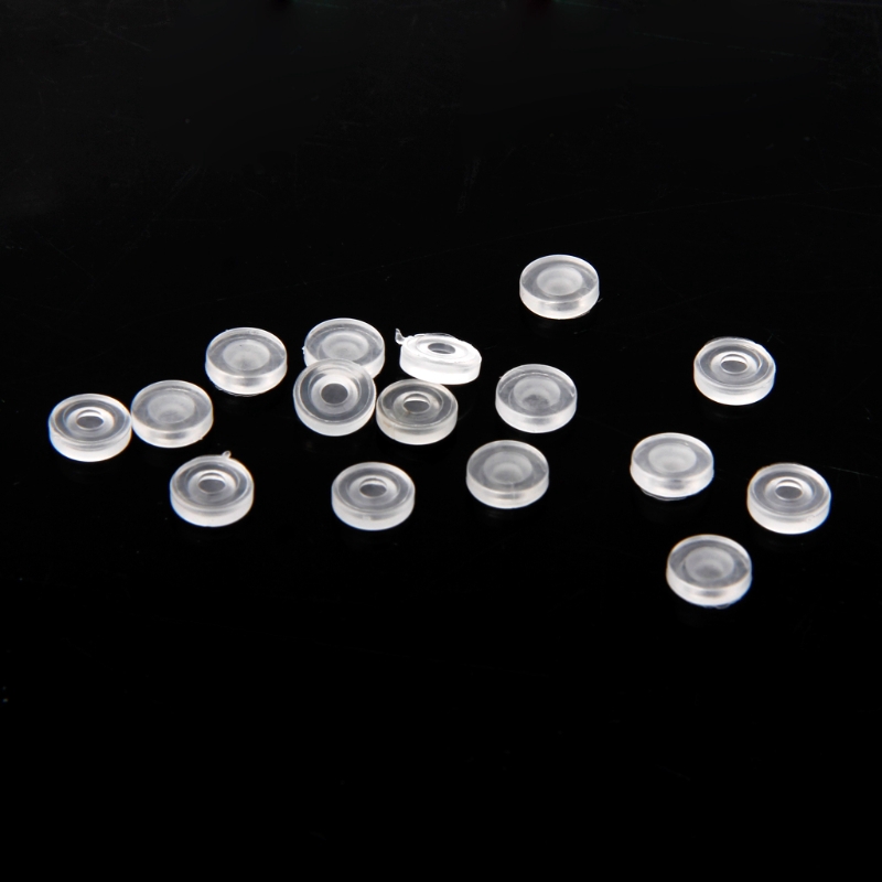 Bộ 50 đệm silicone lót lỗ tai khi đeo khuyên chống tổn thương
