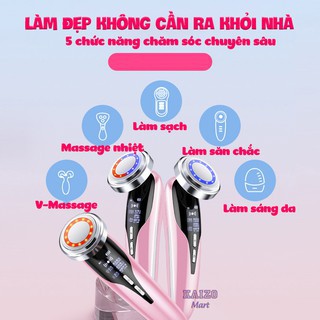 Máy điện di tinh chất ⭐ 5 cấp độ - trẻ hóa làn da ⭐  Chăm sóc da mặt , làm sạch sâu đa năng, tăng độ đàn hồi cho da