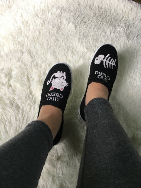 Giầy slip_on mèo | BigBuy360 - bigbuy360.vn