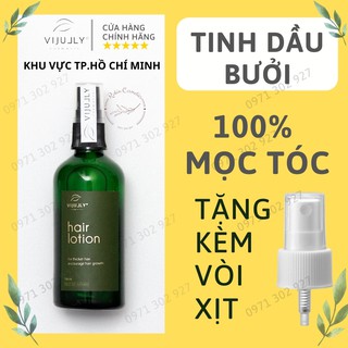 Tinh Dầu Bưởi - Xịt bưởi  [NGĂN RỤNG 100%] - Xịt Tóc Vijully Chính Hãng, Kích Mọc Tóc, Giảm Rụng Tóc, Dưỡng Dài Tóc