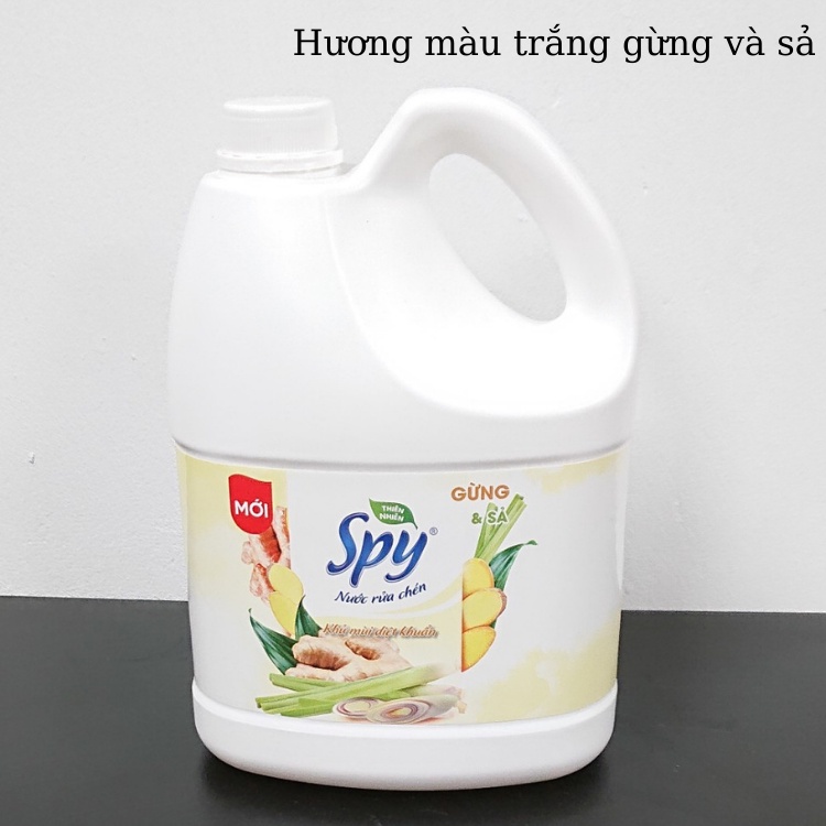 Nước rửa chén, Nước rửa bát SPY dung tích 3600ml mã SP000091