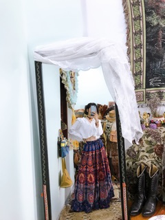 Chân váy boho