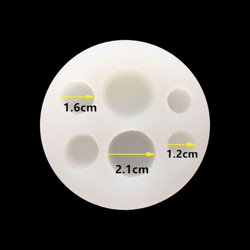 Khuôn Silicone Làm Bánh Macaron 3d