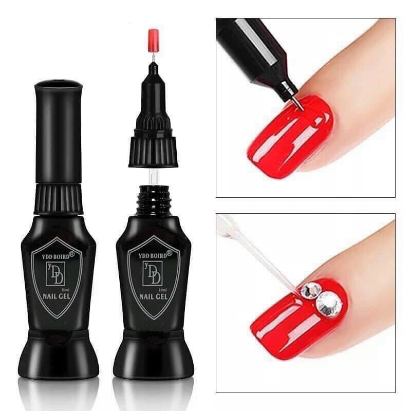 Bút Gel Đính Đá-Gel Bọc Chân Đá