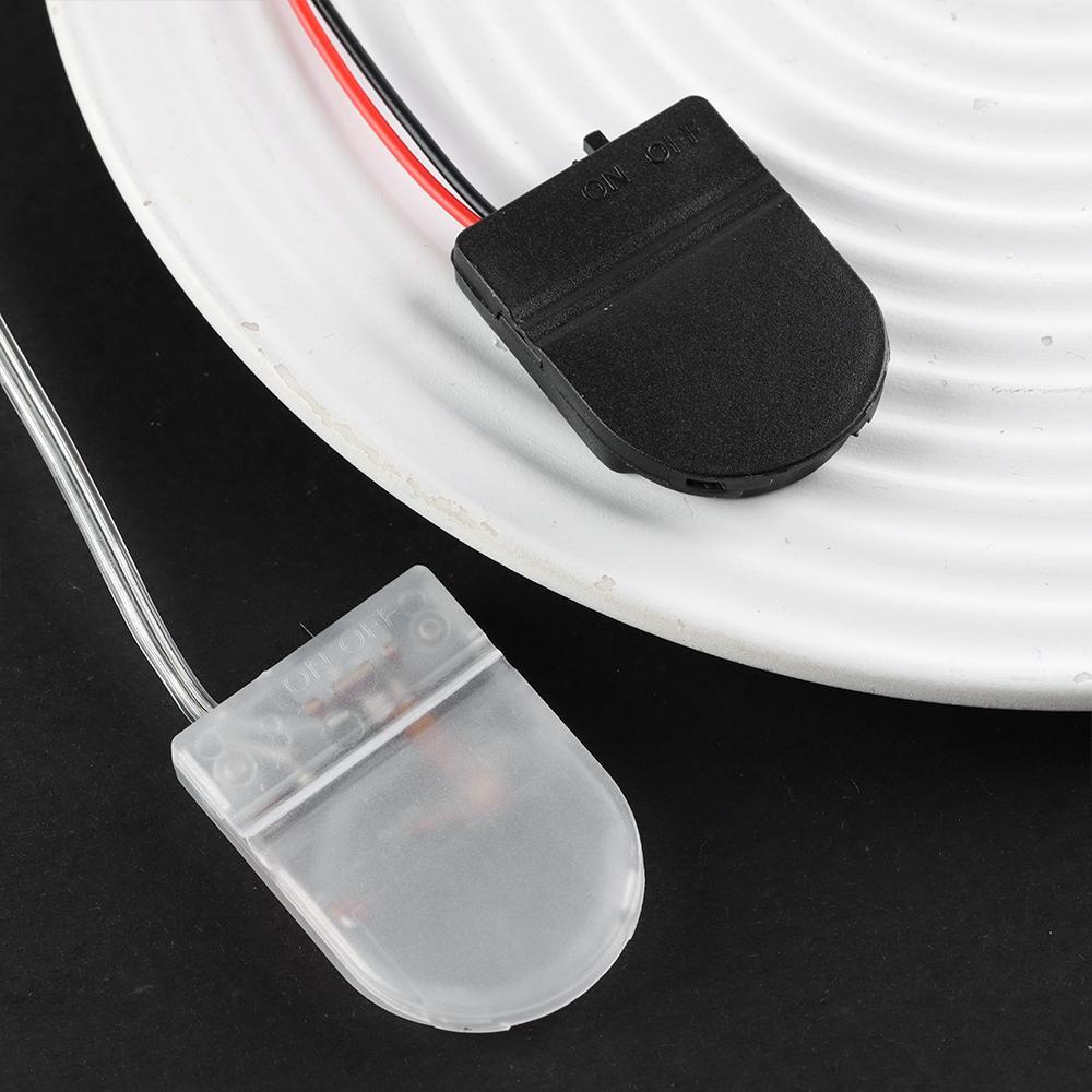 Set 1 / 2 / 5 Nắp Đậy Pin Chất Lượng Cao Kèm Công Tắc ON / OFF CR2032 Giá Đỡ