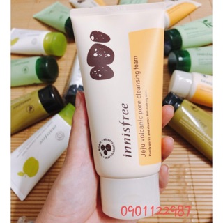 Sữa rửa mặt tro núi lửa innisfree jeju volcanic pore cleansing foam