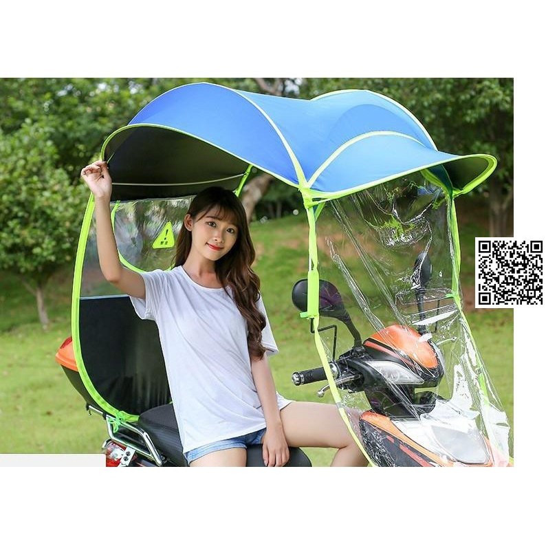 Ô dù che mưa che nắng đa năng xe máy 551