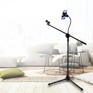 Chân đế đứng kẹp Micro bom mic stand-chân đế micro sân khấu