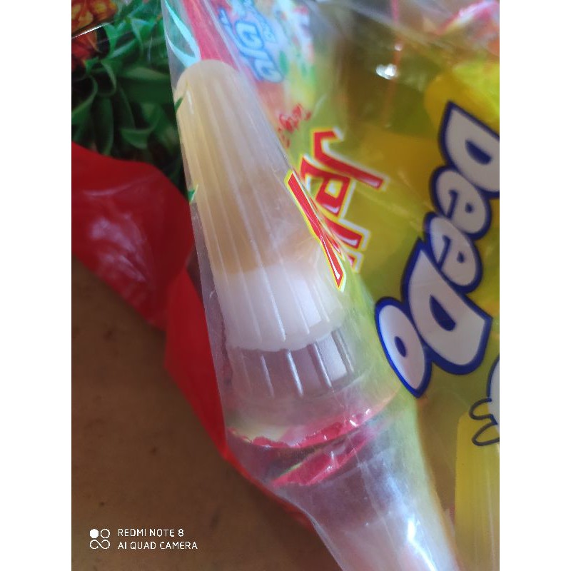 Thạch rau câu 3 tầng jelly thái lan túi 720 gam